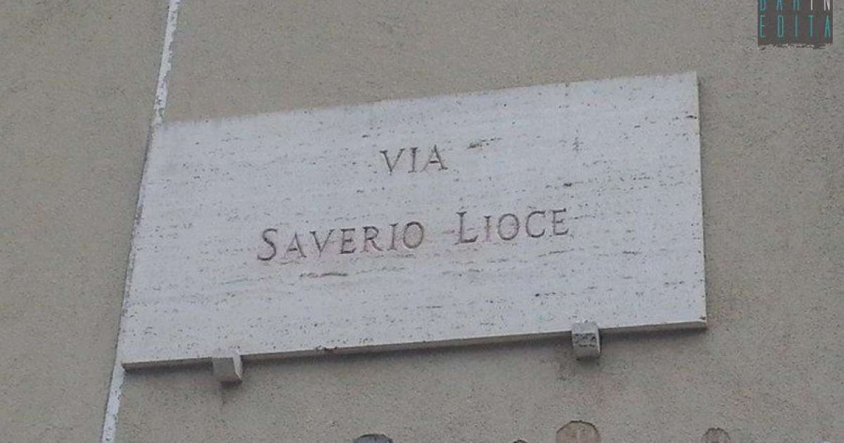 Bari, via S.Lioce: la strada degli equivoci intitolata a un personaggio mai esistito